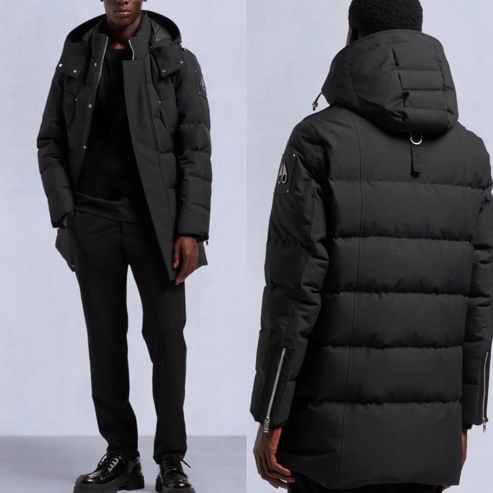 Moose Knuckles Cloud Parka Detachable-Hood Padded Coat Size XL NWOT